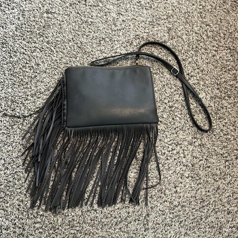 Side bag - gray - great condition